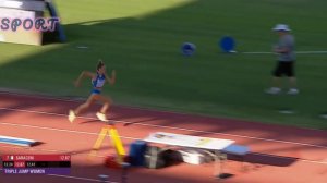 Erika SARACENI Women's Triple Jump Final European Athletics U18 Championships