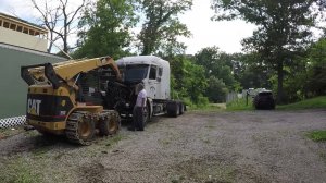 Дальнобой по США Америка. Замена двигателя на 2004 freightliner columbia