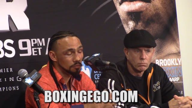 KEITH THURMAN CALLS OUT DANNY GARCIA FULL THURMAN-PORTER PRESS CONFERENCE AFTER WIN смотреть онлайн