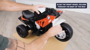 BMW S1000RR 6V Mini Motorbike Trike Kids Electric Ride On Bike Assembly Instructions