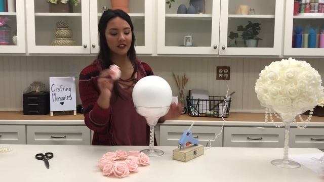 Idea De Centro De Mesa Elegante - Para Boda, Bautizo, Quinceañera