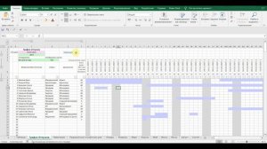 Как работает График отпусков в Excel