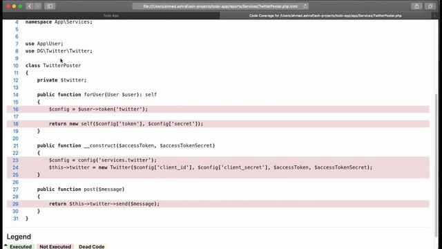 09 -Laravel testing - Code Coverage