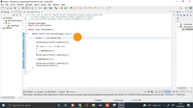 Vector Example | Java Collection Concept | Core JAVA Basic Concepts