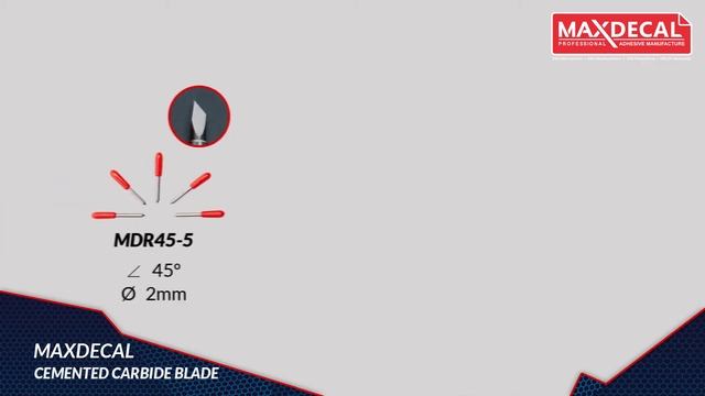 Cutting Plotter Blade with 3 angle cut by MAXDECAL смотреть онлайн