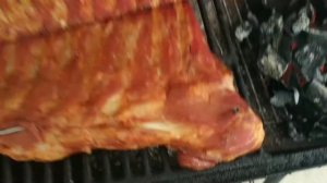 Рёбрышки в смокере