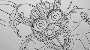 Арт скример Фантайм Фокси для подписчика.