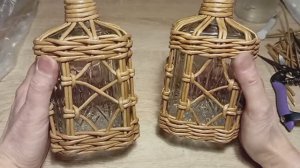 Оплетаю бутылку