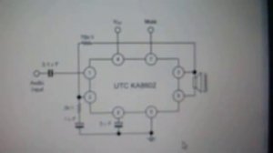 УНЧ на микросхеме KA8602