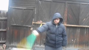 трюк с палкой