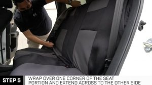 Universal Car Rear Bench Seat Cover Quick Installation Guide Video - 2021 Edition