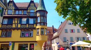 Тюбинген - город студентов и цветов / Южная Германия / Земля Баден-Вюртемберг (Tübingen)