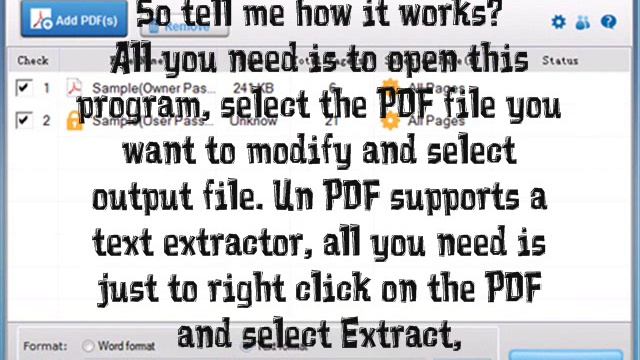 Un PDF - Easy PDF to everything converter смотреть онлайн