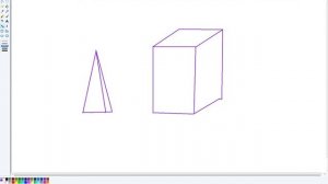 Рисуем объёмные фигуры