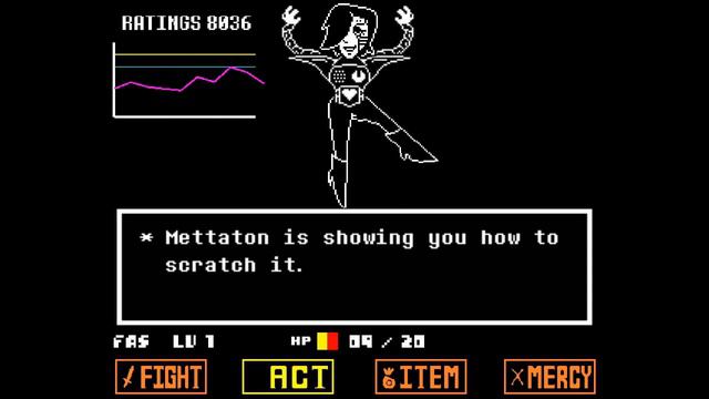 *Mettaton is showing you how to scratch it смотреть онлайн
