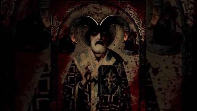 Князь Велигор из Адской троицы произносит чернокнижные замолы Дьяволу
