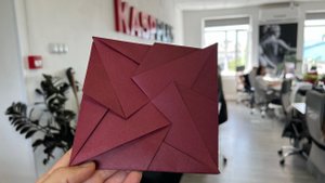 Пригласительные в конвертиках оригами. Оригинальные решения в Типографии Касп.