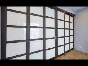 Деревянная перегородка каскадная