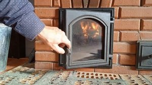 Розжиг подовой печи.