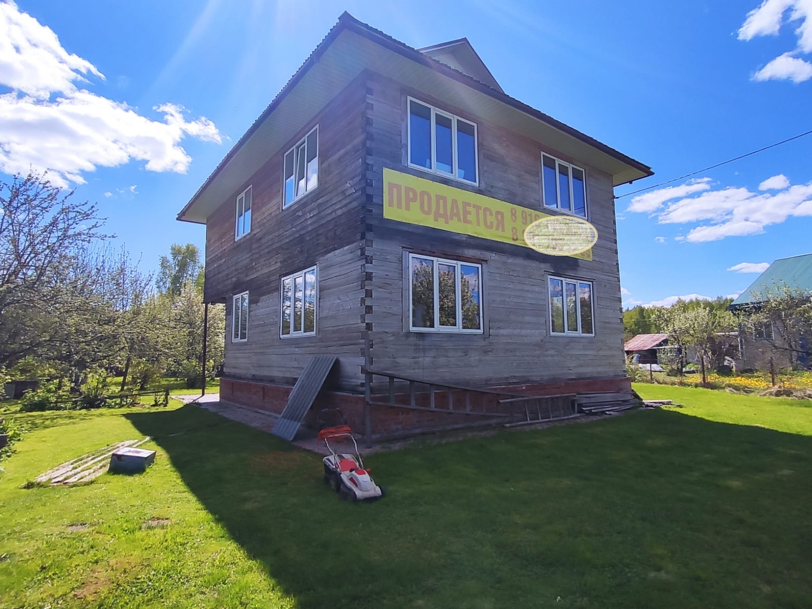 Продам дом 171 кв.м и земельный участок ниже себестоимости в пос. Черусти г.о Шатура Московская обл.