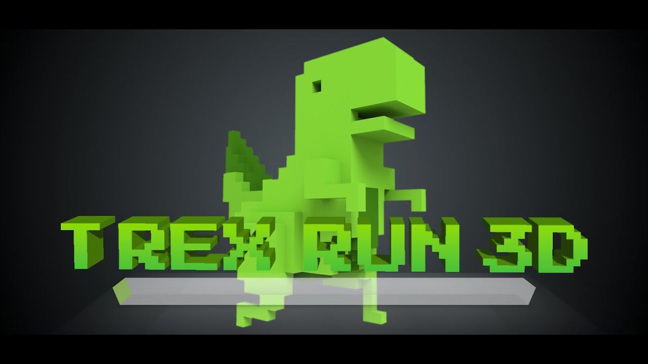 НОВАЯ ИГРА ОТ Хауди Хо™ - Просто о мире IT!  T-REX RUN 3D