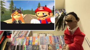 SMG4: Grand Theft Mario Reaction (Puppet Reaction)