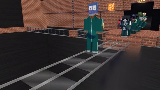 Monster School : SQUID GAME MOVIE FULL EPISODE - Minecraft Animation смотреть онлайн