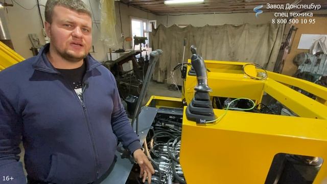 Обзор гидросистемы мини экскаватора Land Digger