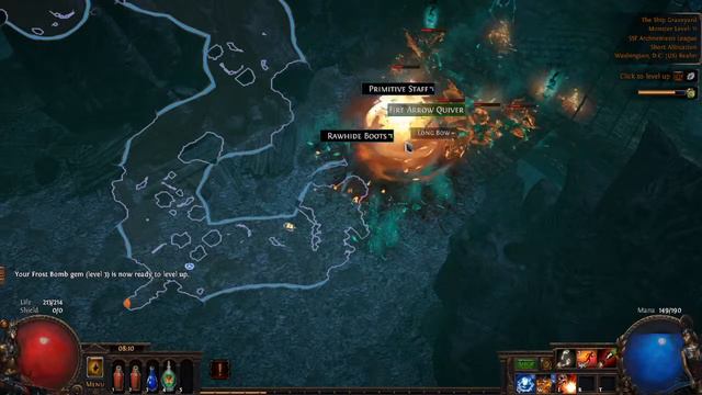 Path of Exile Gathering Leveling Footage for Secret Build Guide смотреть онлайн