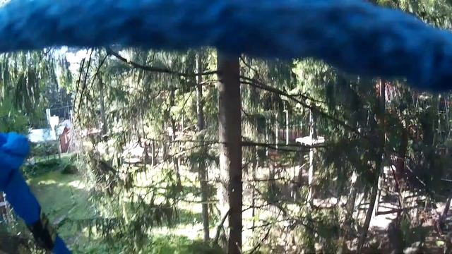Верёвочный парк "ЛихоЛесье" Верхний уровень смотреть онлайн