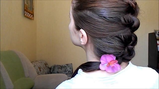 ЛЕГКАЯ ПРИЧЕСКА НА КАЖДЫЙ ДЕНЬ / ПОШАГОВО прически своими руками смотреть онлайн