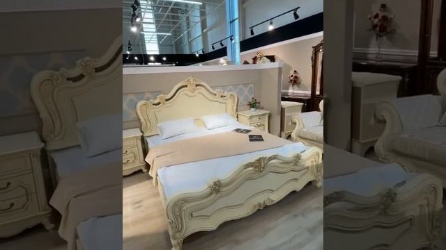 Мона Лиза с 4 дверным шкафом Крем матовый Эра мебель.