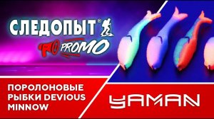 НОВИНКА Поролоновые рыбки Devious Minnow