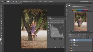 Обработка летней фотографии в фотошопе