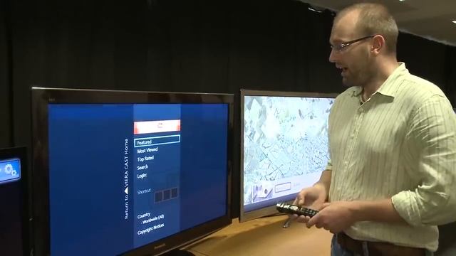 Internet TV Panasonic Viera TX-P50VT20 First Look смотреть онлайн