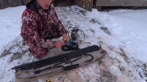 Буровой комплект для бурения абиссинской скважины (колодца) путем ручного гидробурения - распаковка