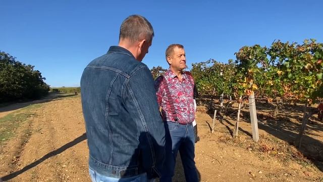 Олег Зубков-Крым . Мы в Бахчисарае на виноградниках фирмы " ESSE " ! смотреть онлайн