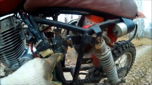 Мотоцикл Чезет с китайским двигателем 250см3