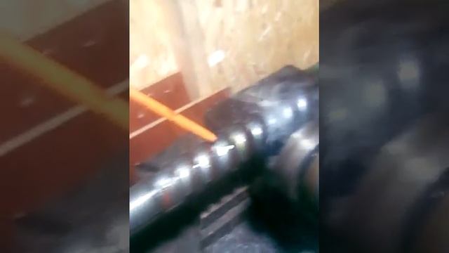 ШНЕК ДЛЯ ЭКСТРУДЕРА НА ТОКАРНОМ 1М61П САМОДЕЛЬНОЙ ФРЕЗЕРНОЙ ПРИСТАВКОЙ