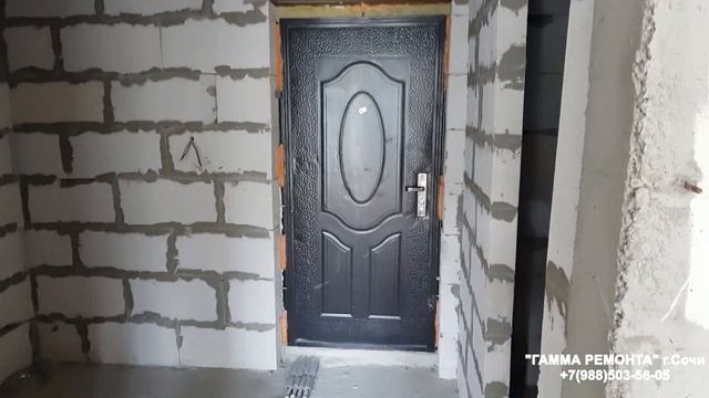 Ремонт квартиры в Сочи , из 42 кв.м делаем двухкомнатную квартиру в Сочи