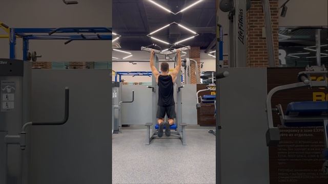 Подтягивания в гравитроне (параллельный хват) смотреть онлайн