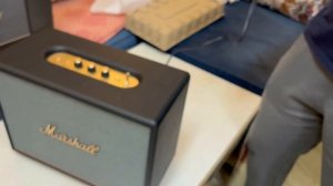 Marshall Woburn III Bluetooth Speaker with 150W Output ?