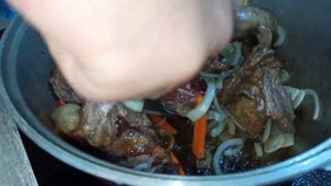 Казан кебаб из утки,по домашнему.За добавкой к Серго