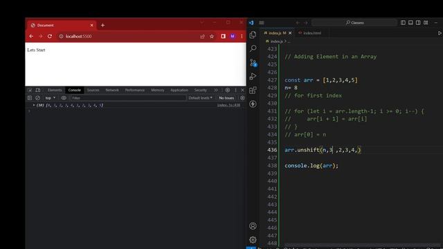Adding Element in an Array