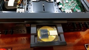 Мини дисковая дека SONY MDS JA50ES ремонт -замена пассика загрузки лотка.