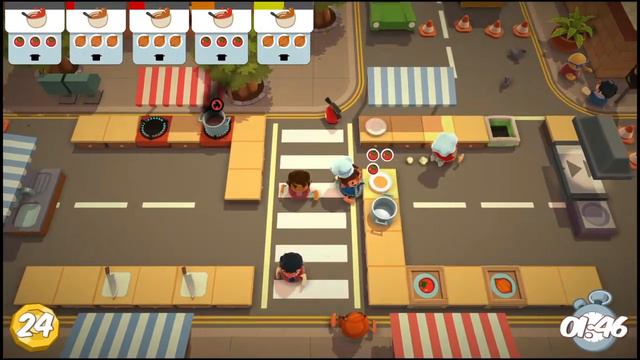 Overcooked! Gourmet Edition | Cochinando en pareja смотреть онлайн