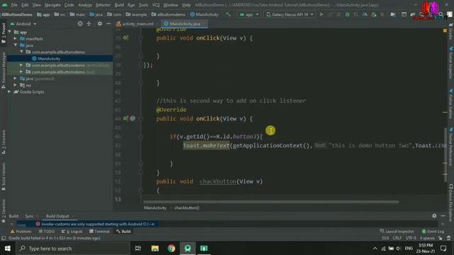 #13 All Buttons In Android |Toggle Button Android Tutorials |#SoftwareTechIT