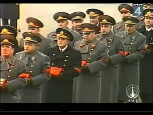 Похороны Брежнева Л  И  в 1982 году