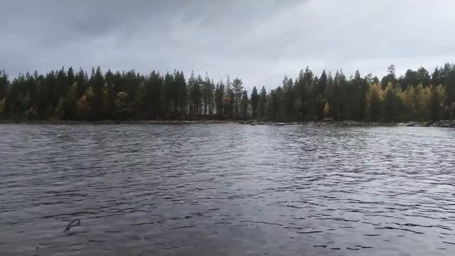 Карелия. Рыбалка на Тикшеозеро. Сентябрь 2018. смотреть онлайн