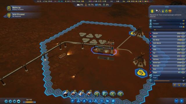 All Aboard the Martian Express! - New Surviving Mars DLC смотреть онлайн